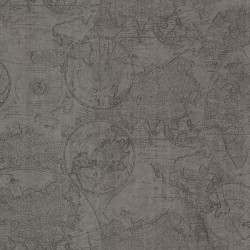Tapeta 2604-21239-OXD OXFORD FD Cartography Dark Grey 10,05x0,52m