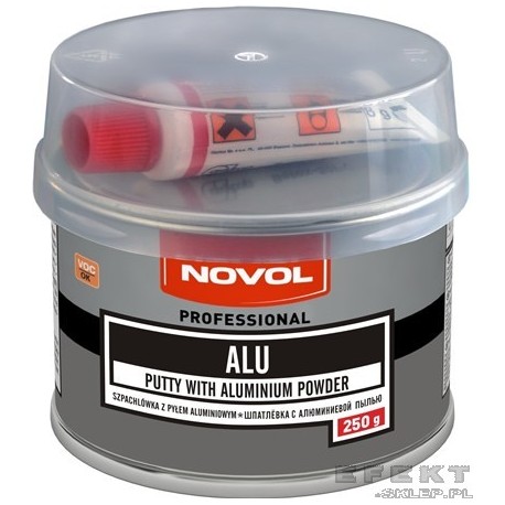 Szpachlówka z pyłem aluminiowym ALU NOVOL 0,25 kg