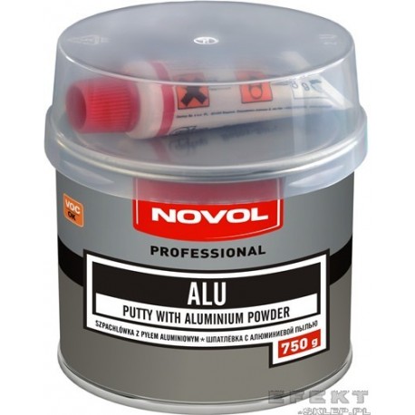 Szpachlówka z pyłem aluminiowym ALU NOVOL 0,75 kg